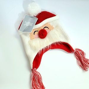 Koala Kids Santa Winter Hat Fleece Lined